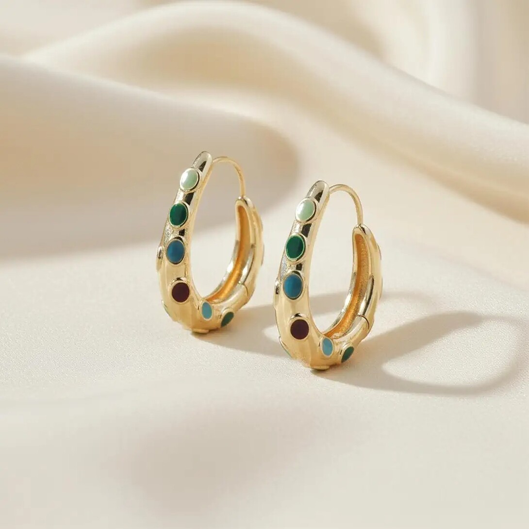  Floral Pearl Stud Earrings for Women, Gold Plated Crystal Flower Earrings, Elegant Daily Wear Jewellery for GirlsFloral Pearl Stud Earrings for Women, Gold Plated Crystal Flower Earrings
