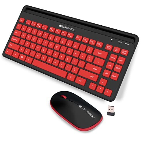 Zebronics-Companion 114 Wireless Keyboard and Mouse Combo 