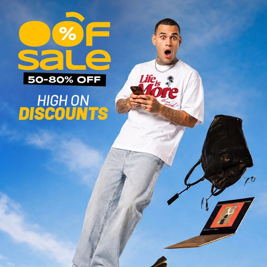 Bewakoof - OOF Sale - 50-80% Off +  Get 10% Off Extra Off on Rs. 1499