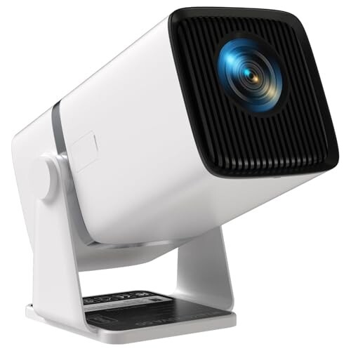 WZATCO Yuva Go, Android 13.0 Smart Projector, 1080P & 4K Support, White
