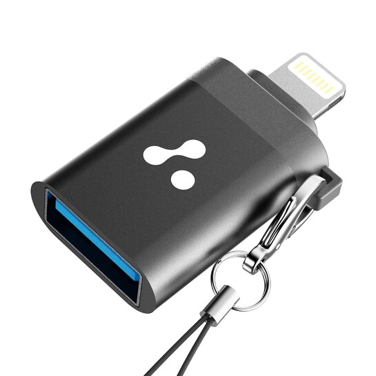 Ambrane Lightning to USB 3.0 OTG | iPhone iPad | Flash Drive Keyboard Mouse