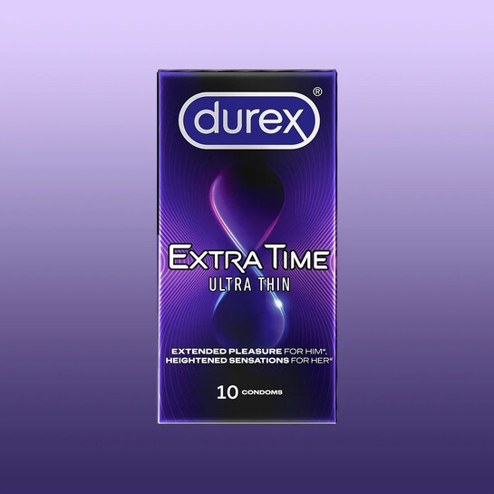 Durex Extra Time Ultra Thin - 10 Condoms