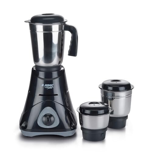 Judge by Prestige 500 Watts ACE Mixer Grinder with 3 Stainless Steel Jars | Black