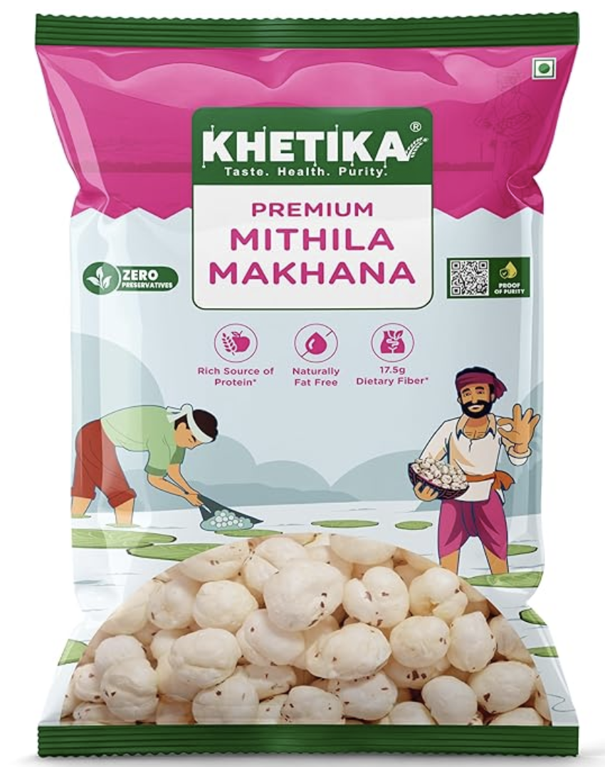 [Now] Khetika Premium Mithila Makhana 100g