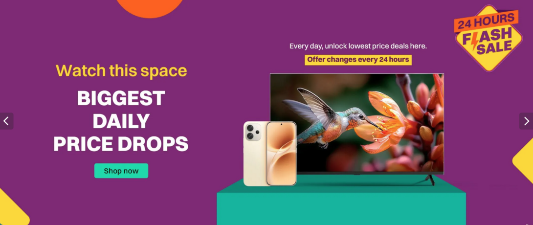 Croma 24hrs Flash Sale - Upto 60% Off