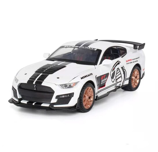 Mustang Cobra GT-500 1:32 Model Car | Pull Back | Sound and Light