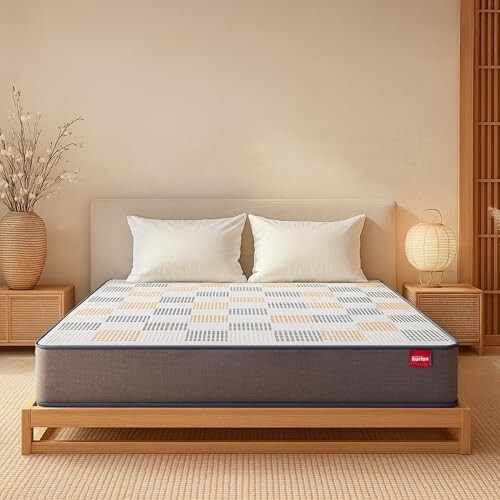 Kurlon Dual 4 Inch Mattress| Queen Size Bed Mattress | 75x60x4