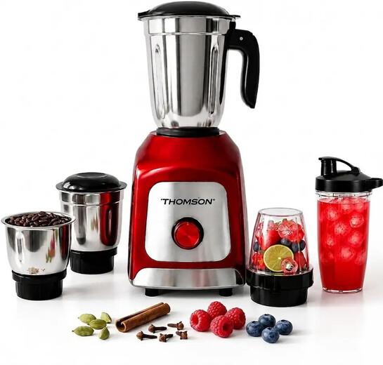 Thomson Kitchen Master 750 W Juicer Mixer Grinder (5 Jar KitchenM...more