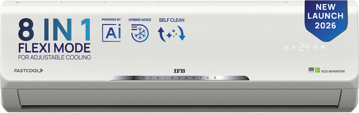 IFB 2026 Model 1.5 Ton 3 Star Split Inverter with Hybrid Mode, 8-in-1 Flexi Mode AC