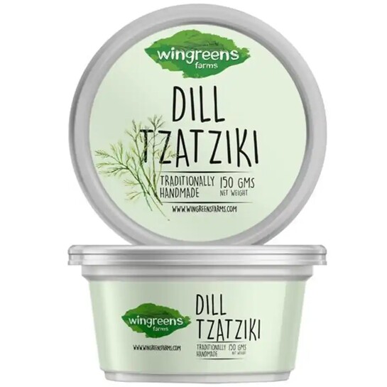 Zepto : Wingreens Farms Dill Tzatziki Dip & Spread 150g (Location Specific)