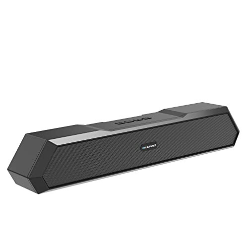 Blaupunkt Newly Launched SBA15 14W Bluetooth Soundbar I 1200 mAh Battery (Premium Black)