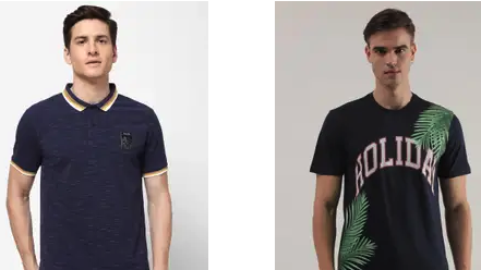 Lee,Wrangler Tees Minimum 80 % off