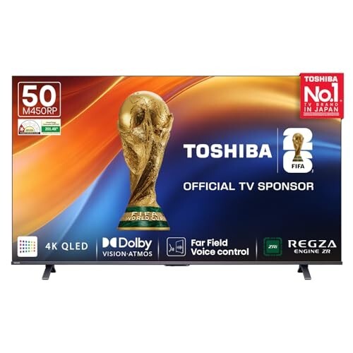 Toshiba 50 Inches 4K Ultra HD Smart QLED TV