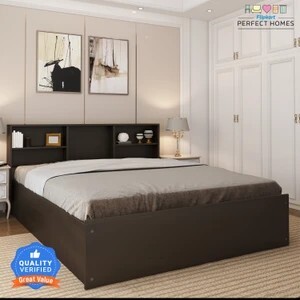 Flipkart Perfect Homes Opus Engineered Wood Queen Box Bed