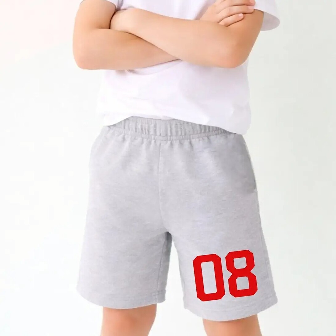 Boys Shorts Cotton Blend Printed Black 6 (Pack of 1)