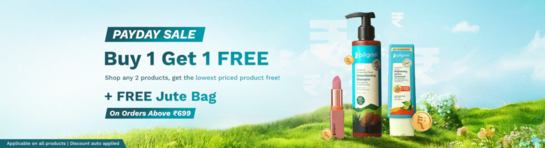 Pilgrim - PAYDAY SALE | BUY 1 GET 1 Free + Free Jute Bag on orders above 699