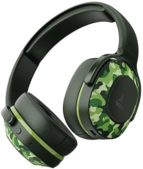 boAt Rockerz 413 Bluetooth Headset (Army Green, On the Ear)