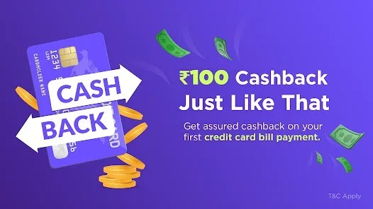 Rs. 100 Cashback on CC bill payments in innopay app