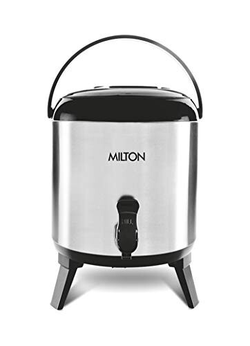 Milton Stellar Thermosteel Water Jug 4.6L | Hot & Cold | Silver