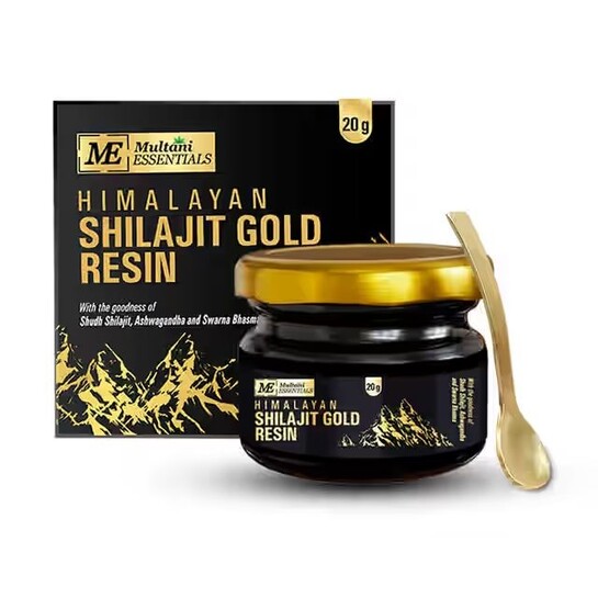 Zepto - Multani Himalayan Shilajit Gold Resin | 70% + Fulvic Acid | Supports Strength & Stamina(location specific)