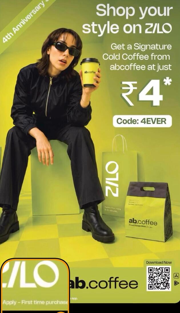AB Coffee Loot: Signature Cold Coffee @ ₹4 Only | Desidime