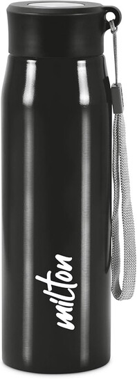 MILTON Handy 650 Stainless Steel Sipper Water Bottle  690 ml, Single Walled, ISI Certified 