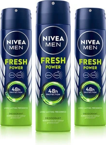 NIVEA Fresh Power Deo Spray, 48h Derma Odour Protection with Citr...more
