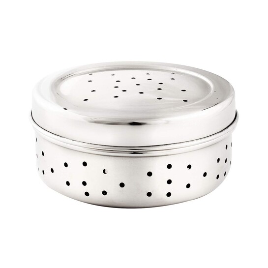Stainless Steel Coriander Storage Box | Air Ventilation | Curry Leaves Sprouts | Medium