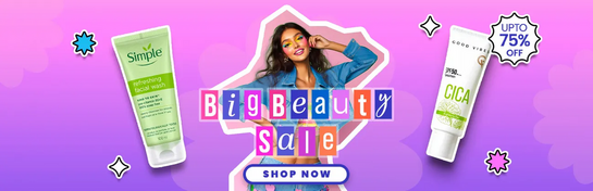 Purplle - Big Beauty Sale - Upto 75% Off 