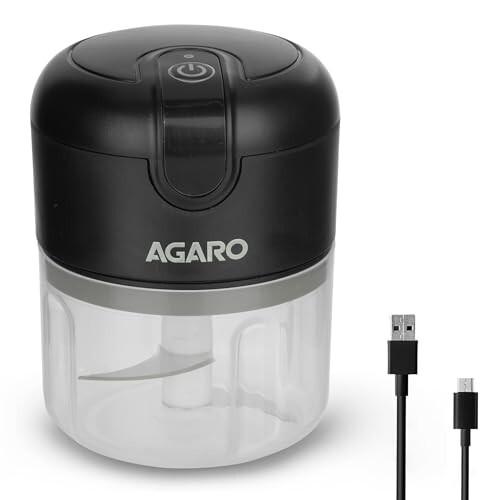 AGARO Elite Rechargeable Mini Electric Chopper, Food Grade Bowl