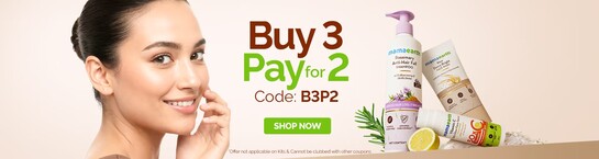 Mama earth Buy 3 Pay for 2