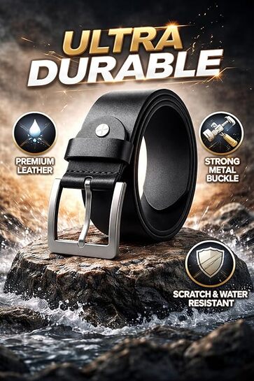 Men's Genuine Leather Belt for Men
