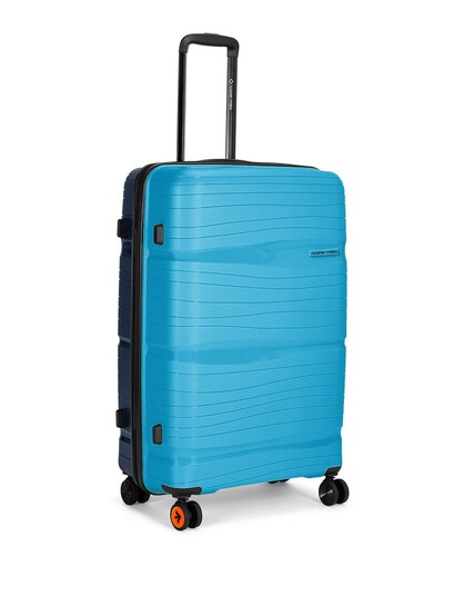 Buy Nasher Miles Textured Hard Sided Large Trolley Suitcase - Trolley Bag for Unisex 21884852 | Myntra
