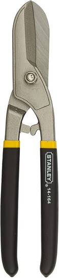 STANLEY 14-164 10''/250mm Tinsnips Without Spring (Silver and Black)