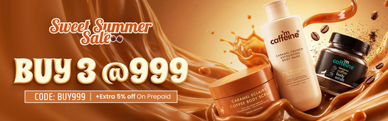 Sweet Summer Sale - Buy Any 3 Favourites At 999 + Extra 5% OFF on Prepaid Orders
