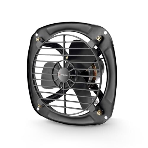 LONGWAY Ventilo 9 Inch/230 mm Energy Efficient Exhaust Fan (Marble Black)