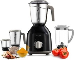 PHILIPS Mixer Grinder 750 W Mixer Grinder (HL7759/00 | 4 Jars | Black)