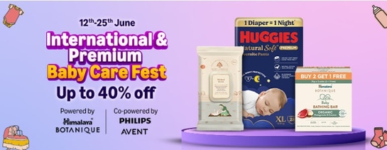  Amazon International & Premium Baby Care Fest | Up to 45% Off
