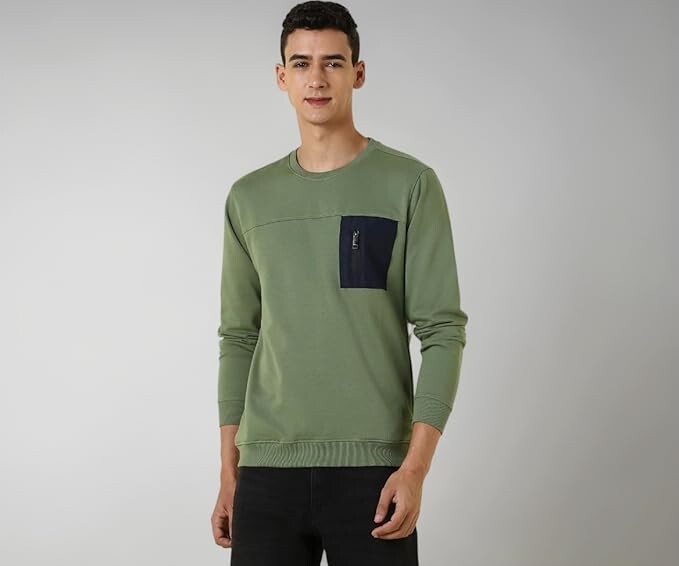 Allen Solly Men Sweatshirt
