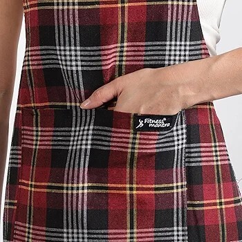 Fitness Mantra® Waterproof Unisex Adjustable Kitchen Apron(Pack of 1 Pcs.)