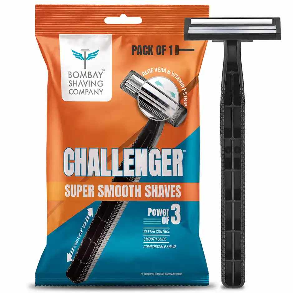 Zepto : Bombay Shaving Company Challenger Super Smooth Razor Green 1 Pc