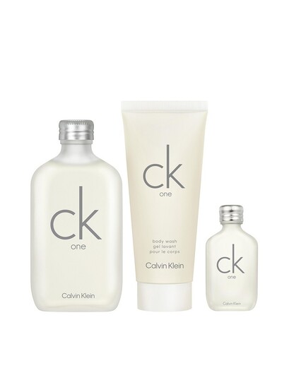 Calvin Klein Ck One Unisex Trio Gift Set EDP 100ml + Shower Gel 100ml + EDP 15ml