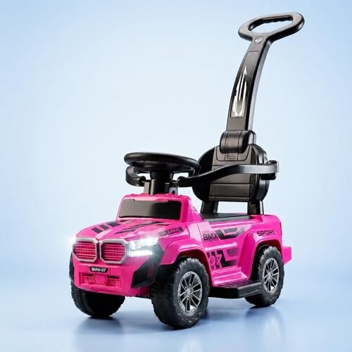 Baybee Nitro Pro Ride-On Car (Pink) | Kids 1–3 Years