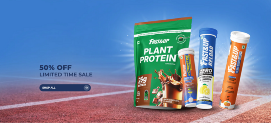 Fastandup - 50% Off Limited Time sale
