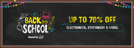  Amazon Back to School Sale | Up to 70% Off on Electronics, Stationery & More
