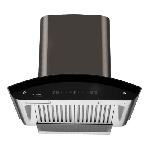 Hindware Smart Appliances Black (Curved Chimney)