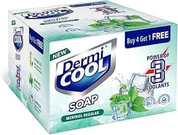 Dermi Cool Soap  | 125 GM Each | Pack of 5