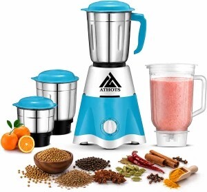 Athots CHEF+ 750 W Mixer Grinder (Complete Kitchen Solution | 4 J...more