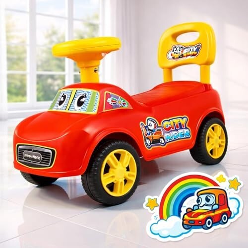 Kidsmate City Rider Baby Ride-On Push Car for Kids 