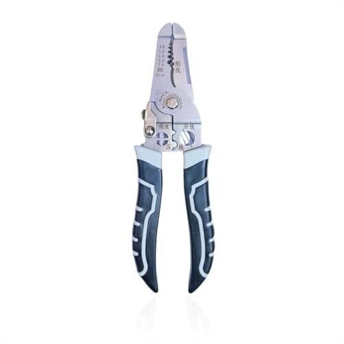 Homdum All in 1 Multifunction Stainless Steel Wire Stripper/Wire Crimping Tool, Wire Cutter, Wire Crimper, Cable Stripper, Wiring Tools and Multi-Function Hand Tool